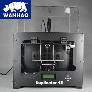 Wanhao Duplicator 4S Stampanti 3D in Metal Frame Black Case Dual Extruder