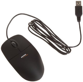 AmazonBasics Mouse USB, 3 pulsanti