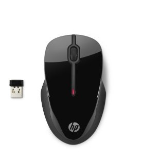 HP X3500 Mouse Wireless, Nero