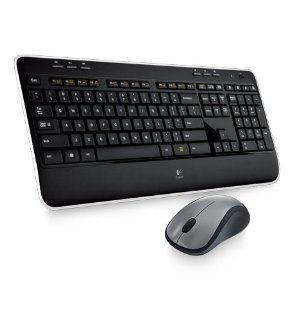 Logitech Kit Tastiera e Mouse Wireless Combo MK520, layout italiano QWERTY