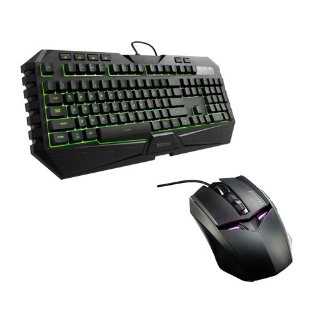 CoolMaster Storm Octane SGB-3020-KKMF1 Tastiera e Mouse da Gaming, Nero