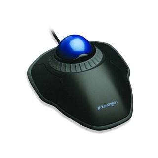 Kensington Orbit Mouse Trackball con Anello Rotante, Nero
