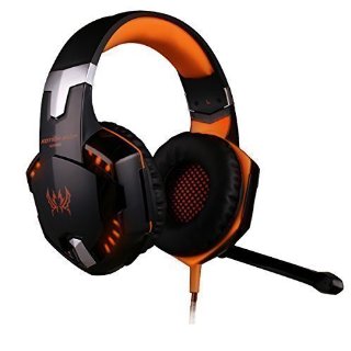 Recensioni dei clienti per Kingtop OGNI G2000 Stereo Gaming Headset con controllo del volume dei bassi LED microfono per PS4 PC Smartphone, arancione [Gaming Headset nuova versione per PS4] | tripparia.it