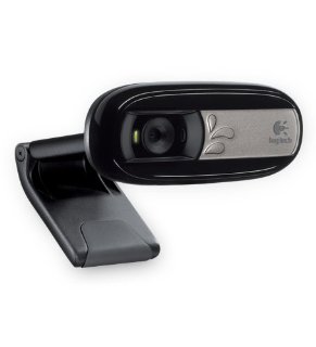 Logitech Webcam C170 Webcam 5 megapixel USB con microfono integrato, Compatibile con Skype/MSN/Facebook