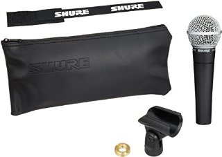 Shure SM58-LCE Microfono Professionale Dinamico e Cardioide