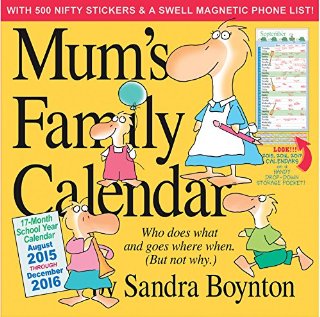 Mum's Family Calendar 2016