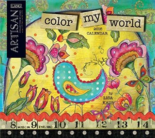 Color My World 2016 Calendar