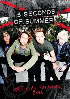 The Official 5 Seconds of Summer 2016 A3 Calendar