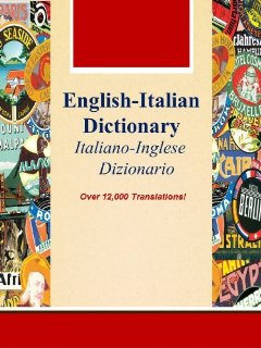 English-Italian Dictionary, Italiano-...