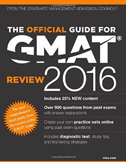 Recensioni dei clienti per La Guida Ufficiale per GMAT Review nel 2016 con linea Domanda Banca ed i video esclusivi. | tripparia.it