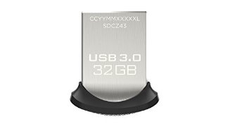 SanDisk SDCZ43-032G-G46 Cruzer Ultra Fit Chiavetta USB 3.0 32 GB