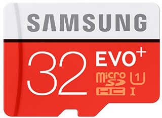 Samsung Evo Plus MB-MC32DA Scheda Micro SDHC, 32 GB, Arancio