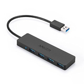 Anker Hub USB 3.0 per Trasferimento Dati a 4 porte Ultra Sottile