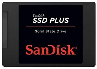 SanDisk SDSSDA-240G-G25 Plus Memoria a Stato Solido SSD 240GB, 520 MB/s, 2.5