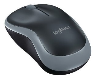 Logitech 910-002235 M185 Mouse Wireless, Grigio
