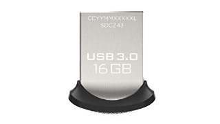 SanDisk SDCZ43-016G-G46 Cruzer Ultra Fit Chiavetta USB 3.0 16 GB