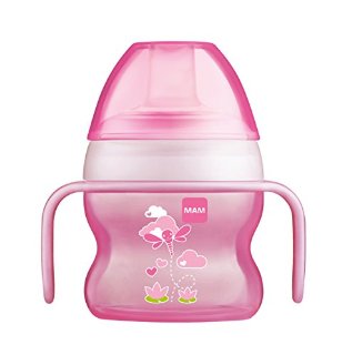 MAM Babyartikel 67018322 - Tazza antigoccia per bambina, 150 ml