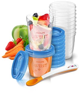 Philips Avent SCF721/20 Set Vasetti per la conservazione delle pappe