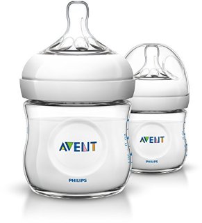 Avent Natural Biberon, 2 Pezzi, 125 ml, 0+ Mesi