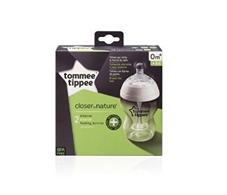 Tommee Tippee Close to Nature Biberon Anticoliche 260ml (2 Pezzi)