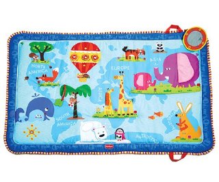 Tiny Love 33312037 Discover the World Mat Tappeto Gioco, Blu