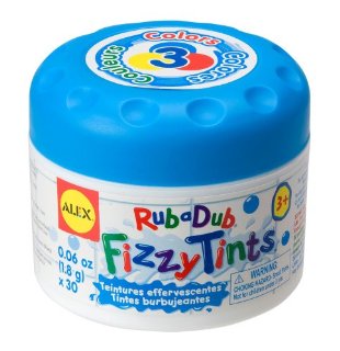 ALEX Toys Giochi nella vasca da bagno Fizzy Tints - Colora il bagnetto