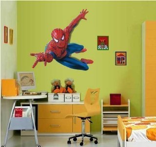 Recensioni dei clienti per Enorme Grande Spiderman Wall Stickers per bambini ragazzi Camera arte della decalcomania della decorazione murale | tripparia.it