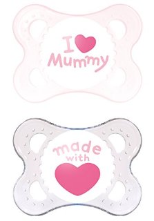 MAM Babyartikel, MAM 66735022 Original Succhietto in silicone 0-6 Mesi, I love mummy per Bimba