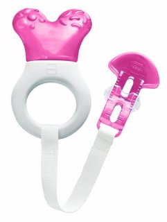 MAM 814222 - Mini Cooler & Clip, Dentaruolo rinfrescante e clip , bambina