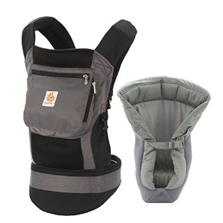 Ergobaby BCIIP4F14 Bundle Performance Marsupio, Nero (Black Charcoal)