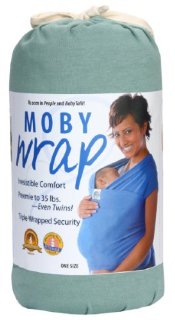 Fascia Moby Wrap color giada