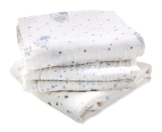 Aden + Anais - 7206G - Piccola coperta avvolgi bebè - Musy - night sky - 3 pezzi, 3