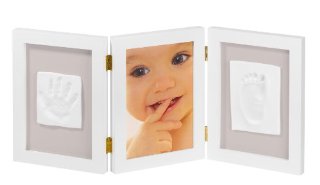 My Sweet Memories  - Photo Frame with 2 baby print - Cornice 3 in 1, per 1 foto e 2 impronte del bambino