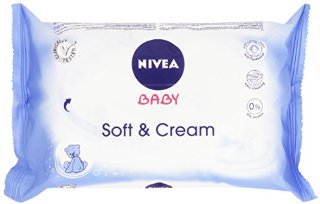 Nivea - Baby, Salviettine Soft & Cream, 63 pezzi