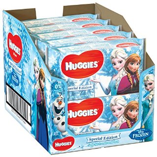 Huggies, Salviette per bebè, fantasia Disney, 10 x 56 pz. (560 salviette)