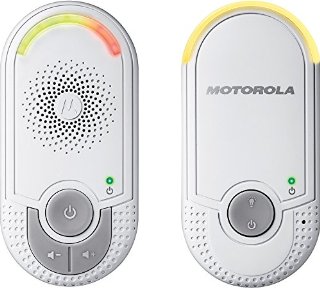 Motorola Baby Monitor Audio Digitale, MBP8, Bianco