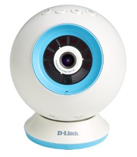 D-Link DCS-825L EyeOn Baby Monitor Wi-Fi con Mydlink Cloud, Risoluzione HD, Slot per MicroSD, Sensore di Temperatura, Bianco