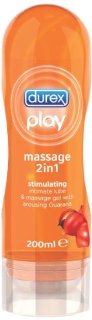 Durex Play Gel Lubrificante Massage 2in1 Stimulating , 200ml