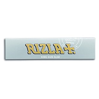 Cartine Rizla Silver King Size Slim Lunghe Argento - Scatola da 50 Libretti (New...