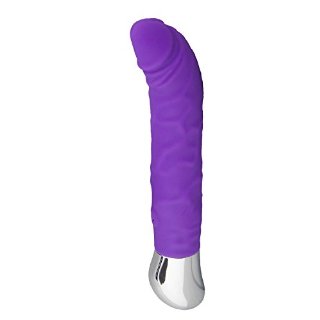 Bravolink Vibratore in Silicone per il Punto G,USB Ricaricabile, Doppio Motore, 10 Modalità di Simulazione, Dildo Pene, Stick AV, Dildo Anale, Massaggiatore per Masturbazione, Masturbatore Femminile,Waterproof, Silenzioso (Porpora)