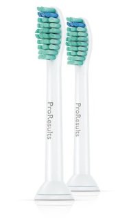 Philips Sonicare HX6012/07 - Testine ProResults Standard - Pulizia efficace e massaggio di denti e gengive, (2 Pezzi)