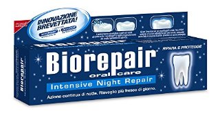 Biorepair - Dentifricio Per la Notte, Inibische I Batteri che Agiscono di Notte -  75 ml