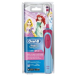 Oral-B Vitality Stages Power Spazzolino Elettrico per Bambini con Personaggi Disney Principesse