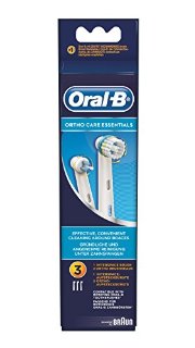 Oral-B testine di ricambio Ortho Care Essential Kit (3 Pezzi)