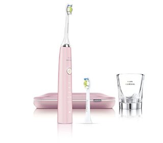 Philips Sonicare HX9362/67 DiamondClean Rosa - Spazzolino elettrico con Tecnologia Sonicare - Pink Special edition