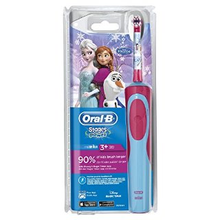 Oral-B, Stages Power, Spazzolino da denti elettrico per bambini, 2016, motivo: Frozen