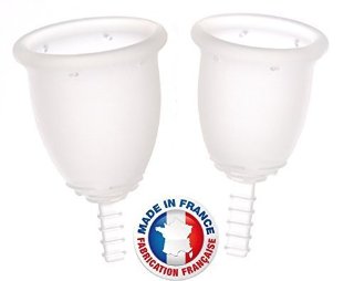 Lotto 2 fleurcup® coppetta mestruale (disponibili molti formati)