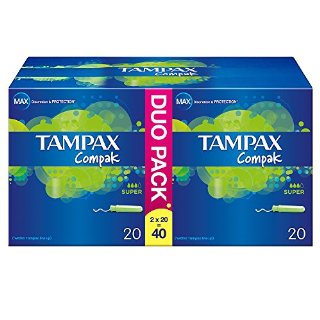 Commenti per Tampax - Assorbenti interni Compak Super, con applicatore, 40 pz.