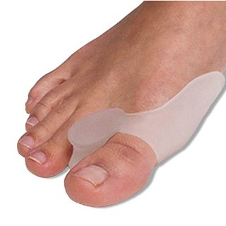 Foxnovo Novità Gel Bunion protettori correttori di crocette separatori Straighters Toe - 2 coppieset