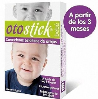 Otostick Cosmetic Ear Corrector for BABIES - Solves Big Ear Problem (8u)